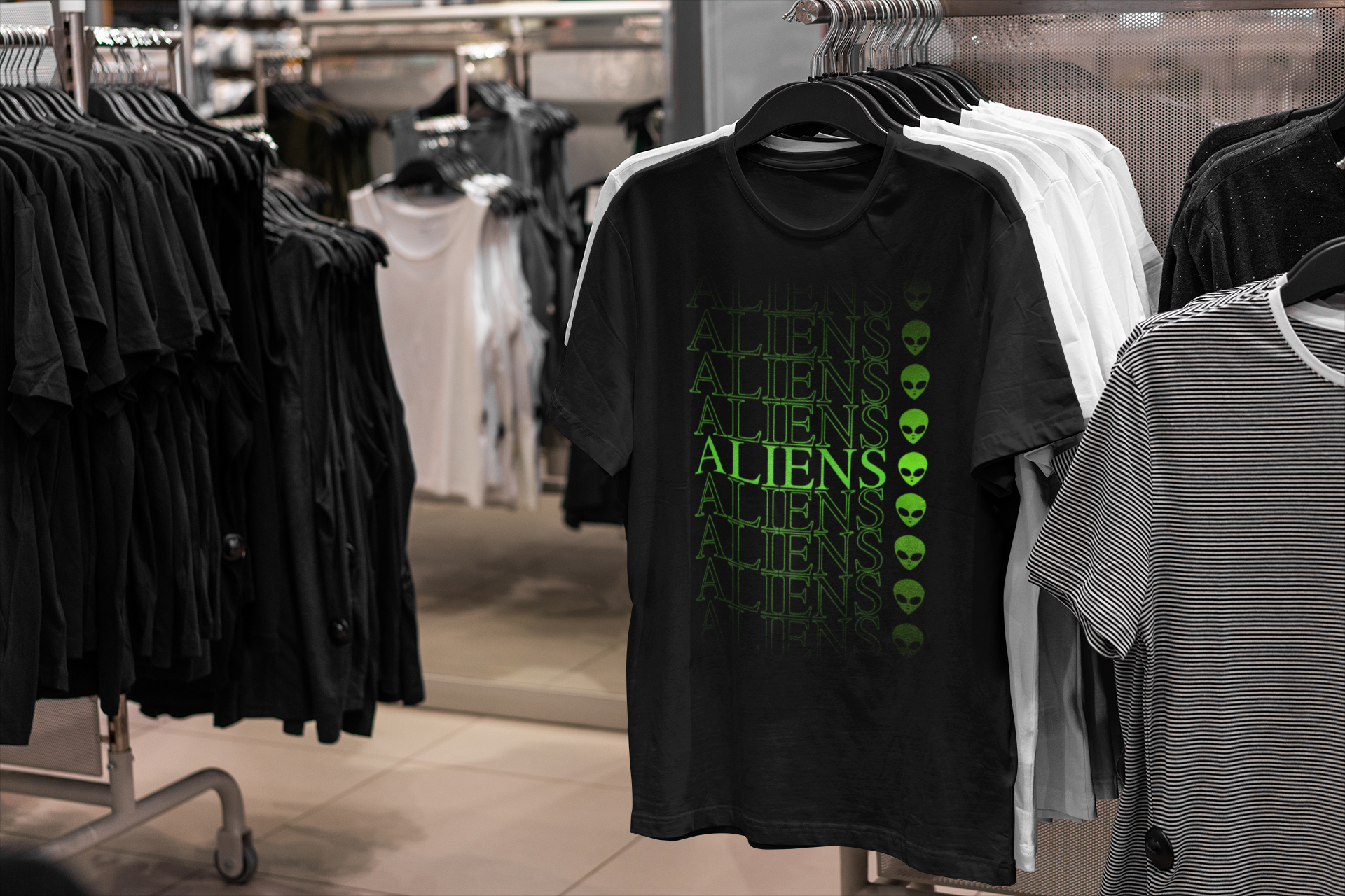 Alien Shirts - TheyExist.Space